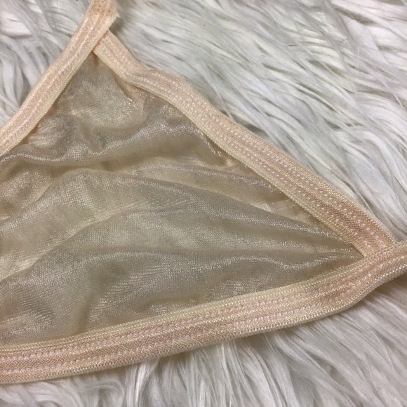 NWOT Berrydog Sheer Nude Bikini Set Small - Picture 7 of 7